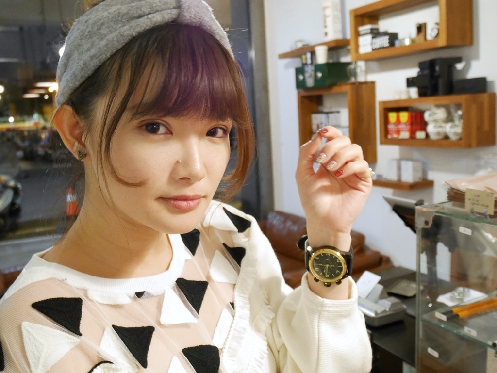 elegantsis 工業風格 軍事 女錶 個性腕錶 率性