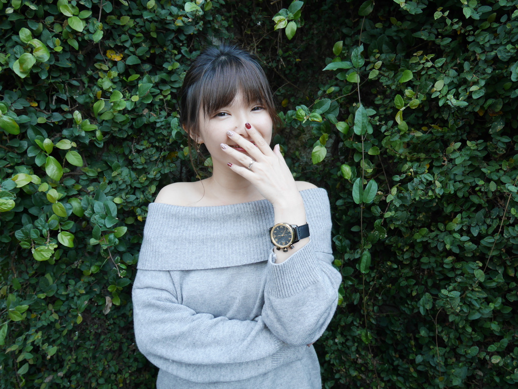 elegantsis 工業風格 軍事 女錶 個性腕錶 率性