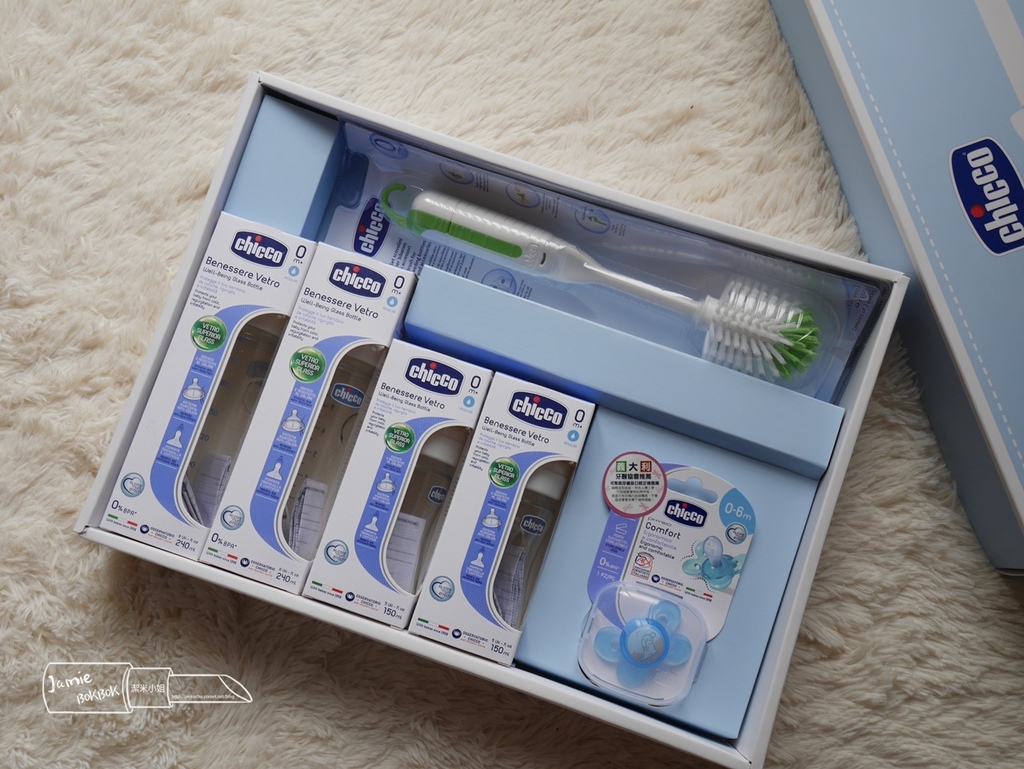 Chicco 原生脂寶貝沐浴禮盒 舒適哺乳彌月禮盒 滿月禮