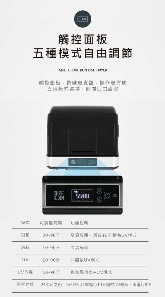 紫外線殺菌 奶瓶 烘碗機 奶瓶消毒鍋 保管箱.jpg