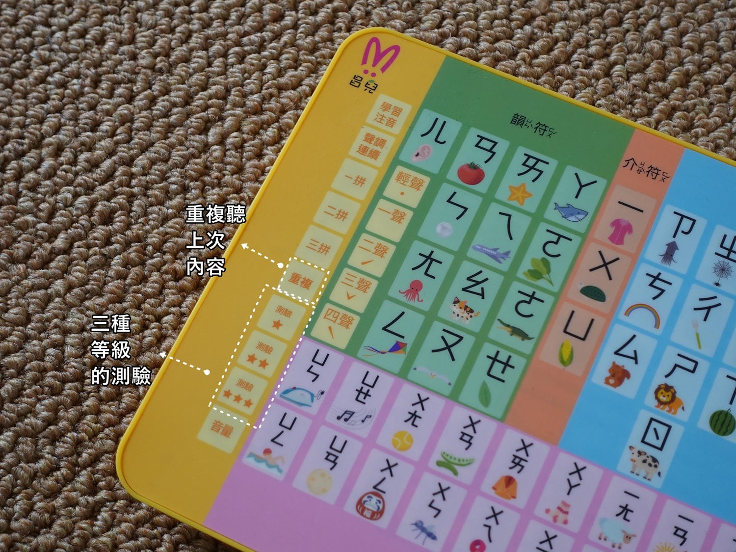 注音學習機 昌兒四季數獨 手按有聲書 十萬個為什麼 