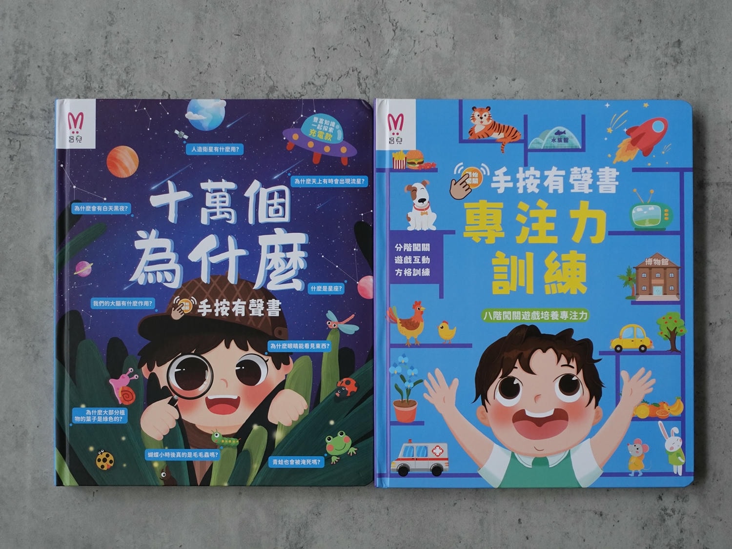 昌兒手按有聲書