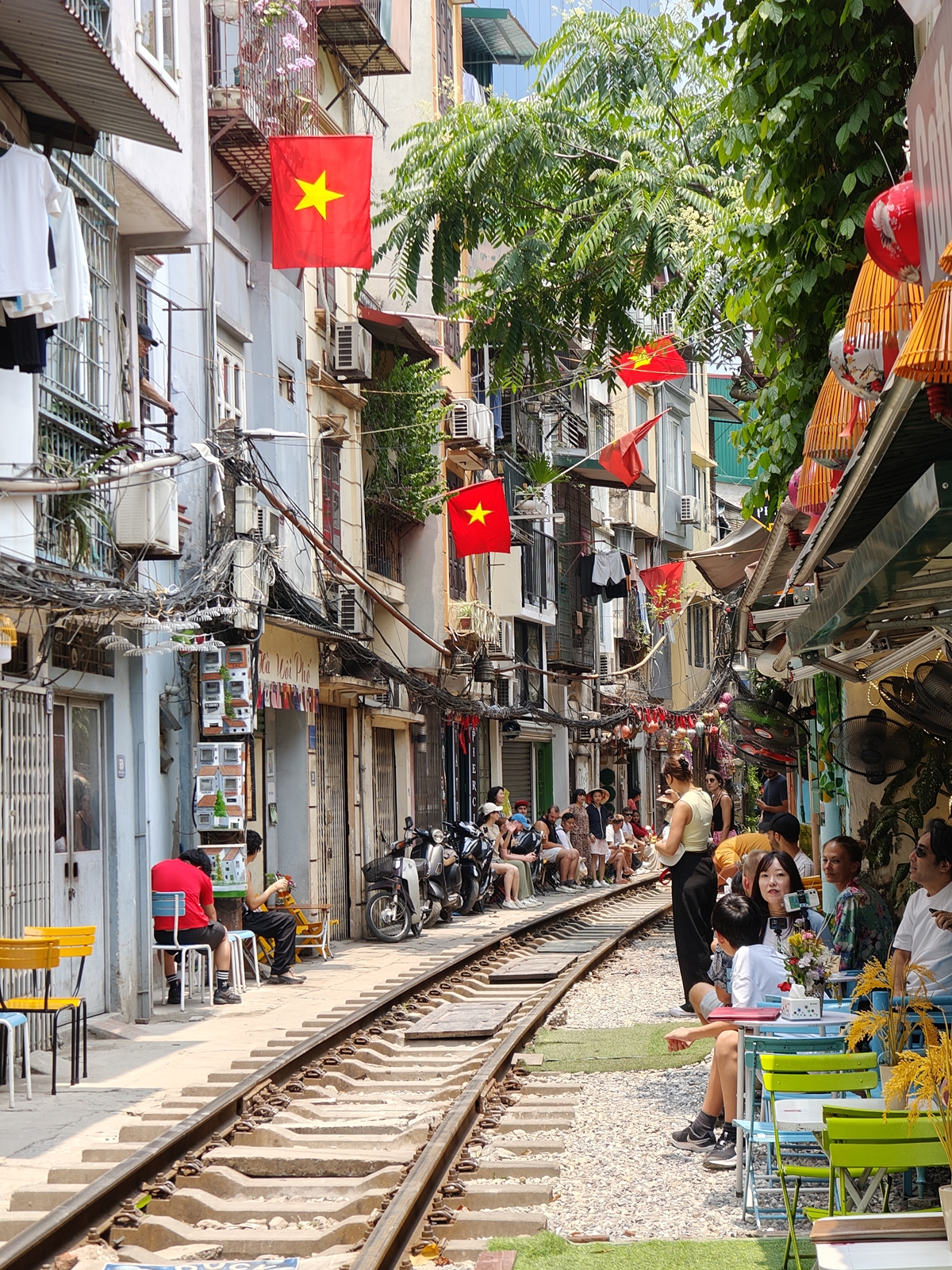 越南河內 老城區景點 火車街咖啡