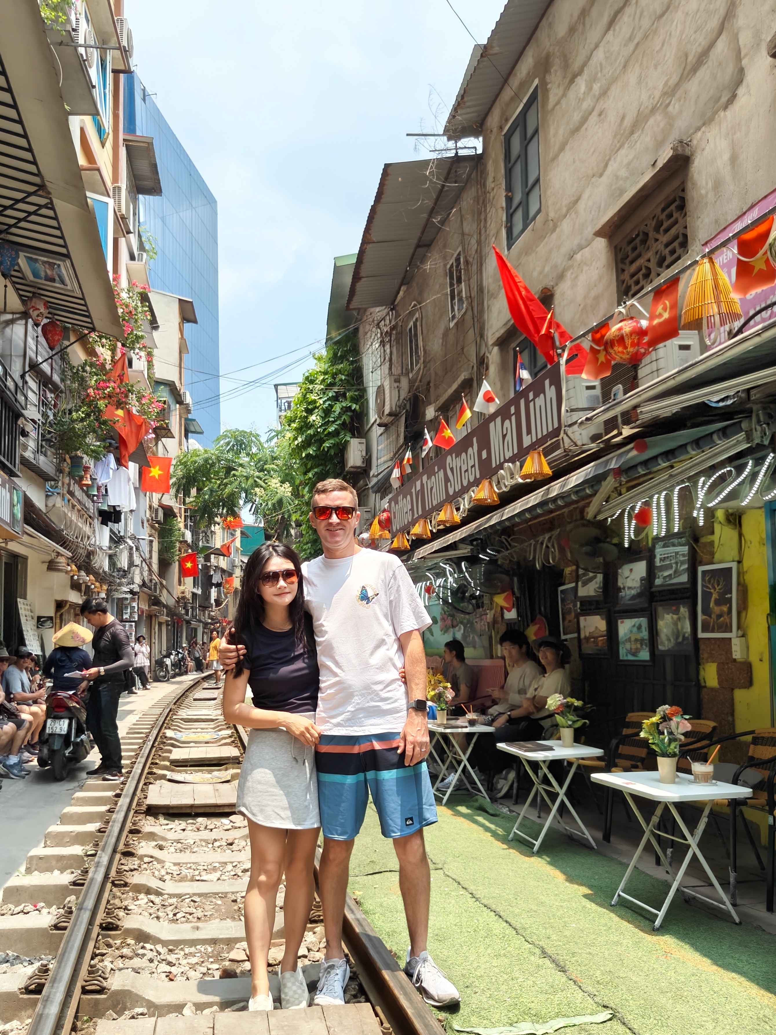 越南河內 老城區景點 火車街咖啡